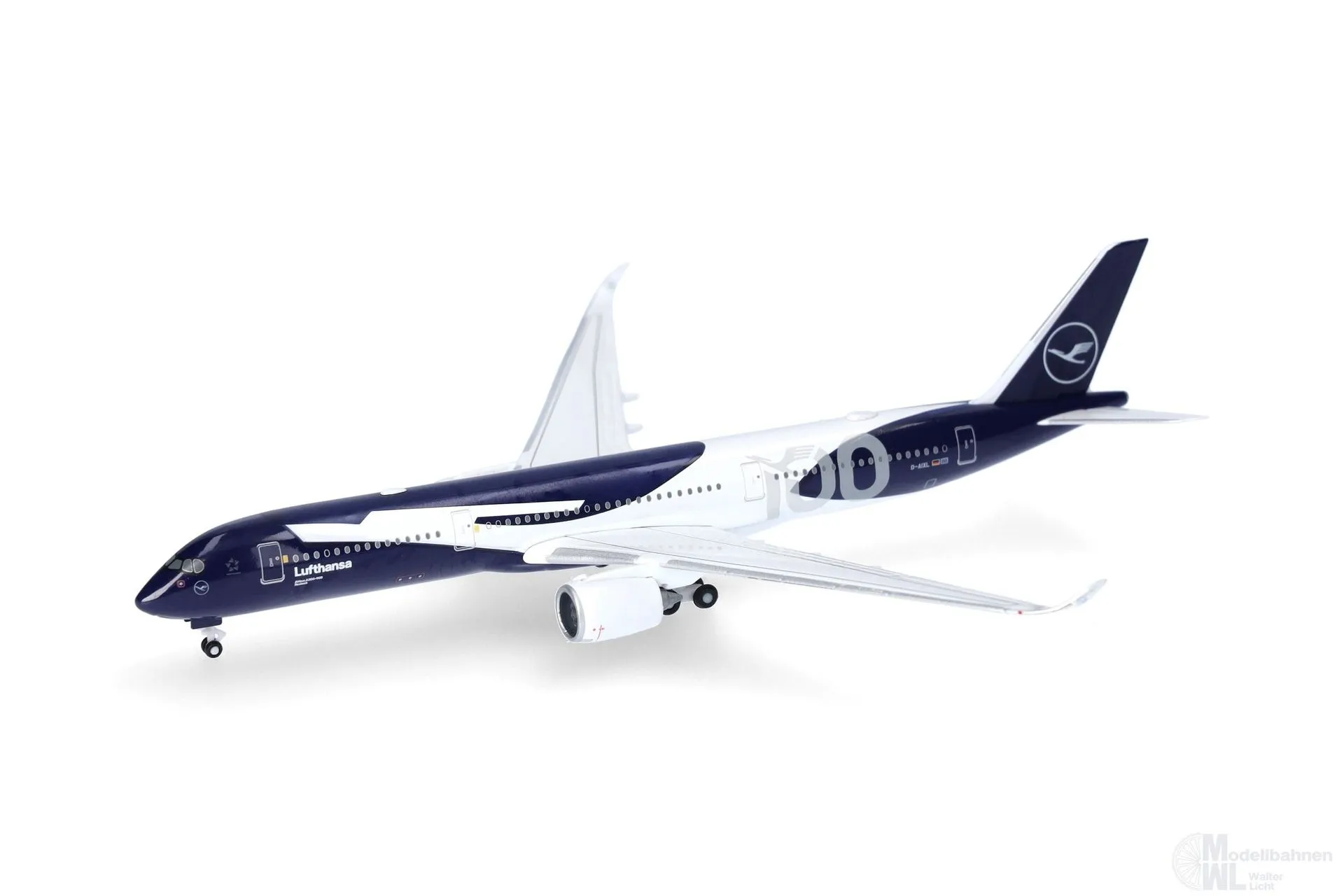 Herpa 539012 - Airbus A350-900 Lufthansa 100 Jahre 1:500