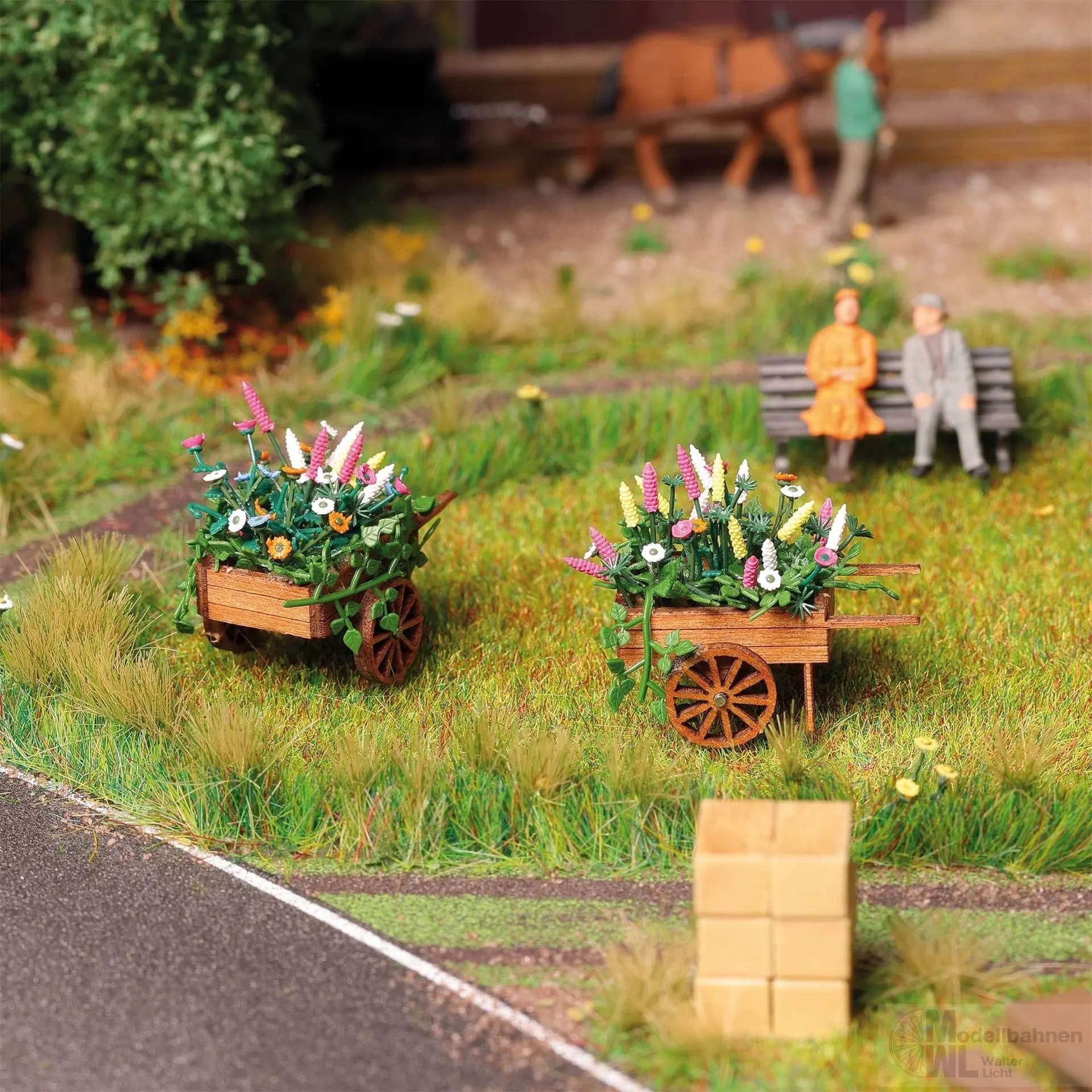 Busch 1279 - Blumenwagen H0 1:87
