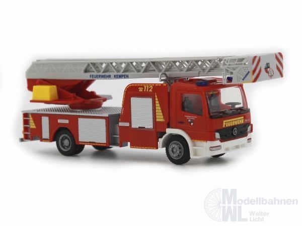 Rietze 71609 - Mercedes-Benz Atego Magirus DLK Feuerwehr Kempen H0 1:87