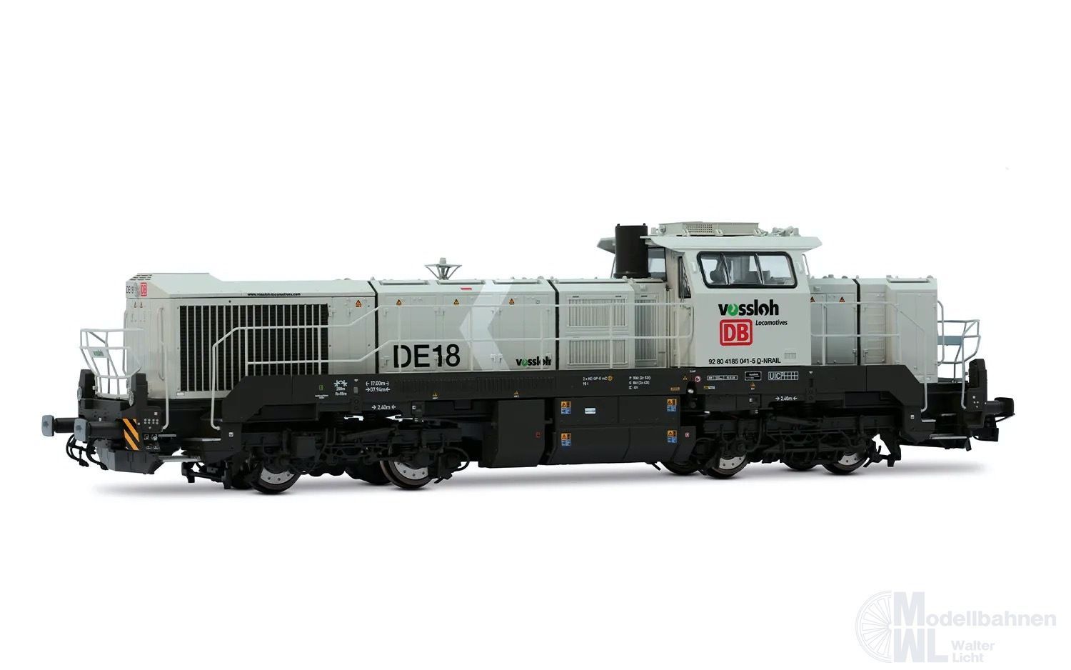 Rivarossi 2920 - Diesellok DE 18 DB/NorthRail Ep.VI H0/GL