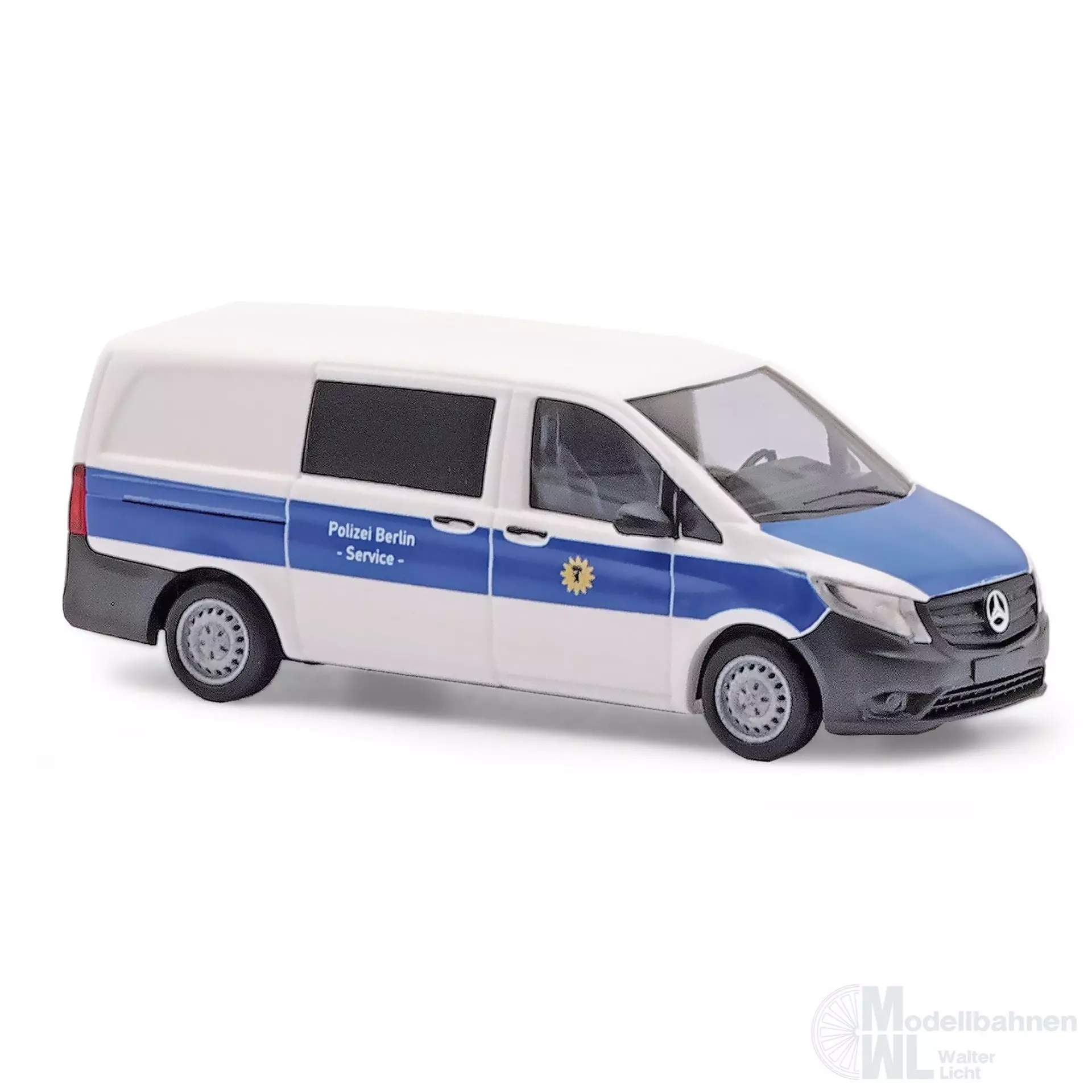 Busch 51158 - Mercedes-Benz Vito Polizei Berlin Service H0 1:87