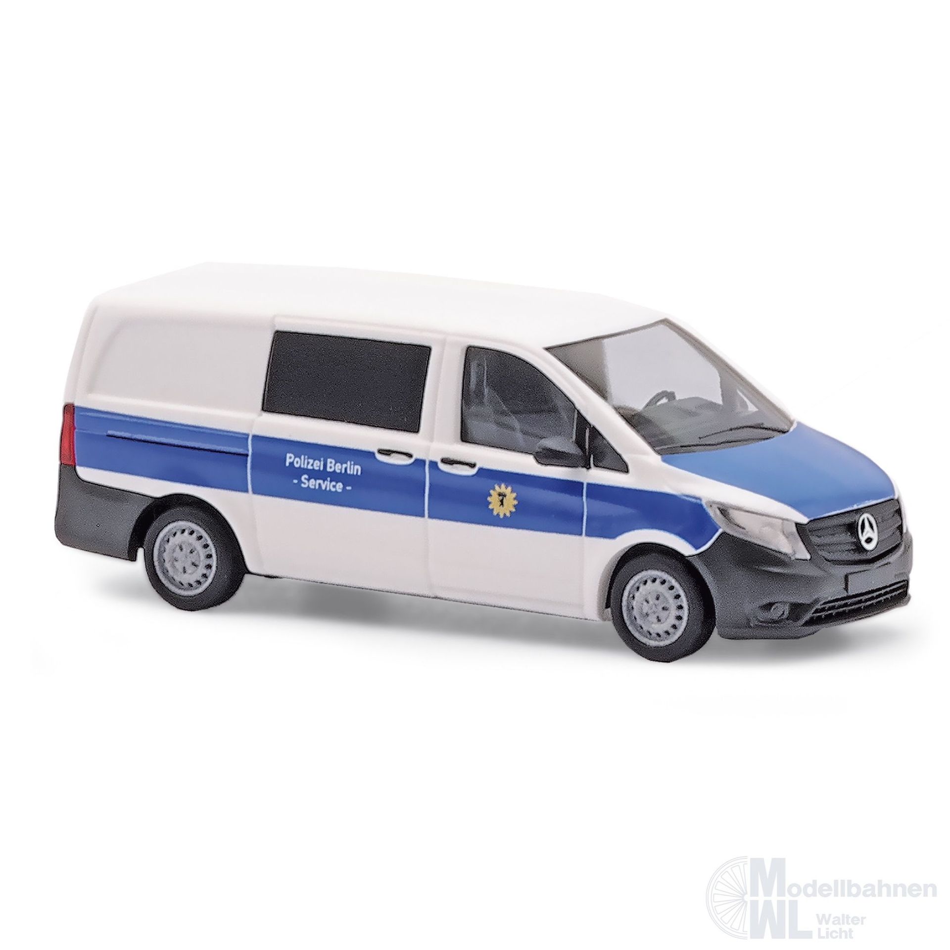 Busch 51158 - Mercedes-Benz Vito Polizei Berlin Service H0 1:87 Busch 51158 - Mercedes-Benz Vito Polizei Berlin Service H0 1:87