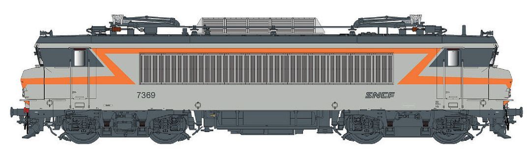 LS Models  - E-Lok BB 7369 SNCF, Ep.V, beton, Sound