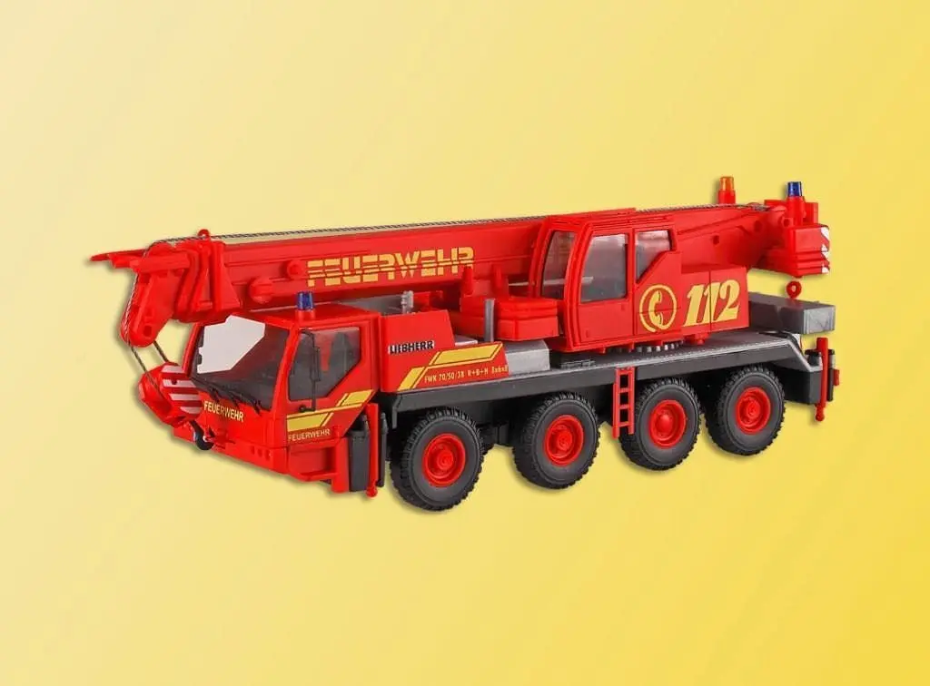 Kibri 13041 - Feuerwehr Kranwagen H0 1:87