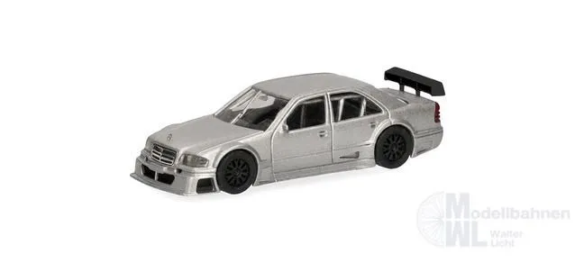 Herpa 031882 - Mercedes-Benz AMG C180 1995, silber H0 1:87