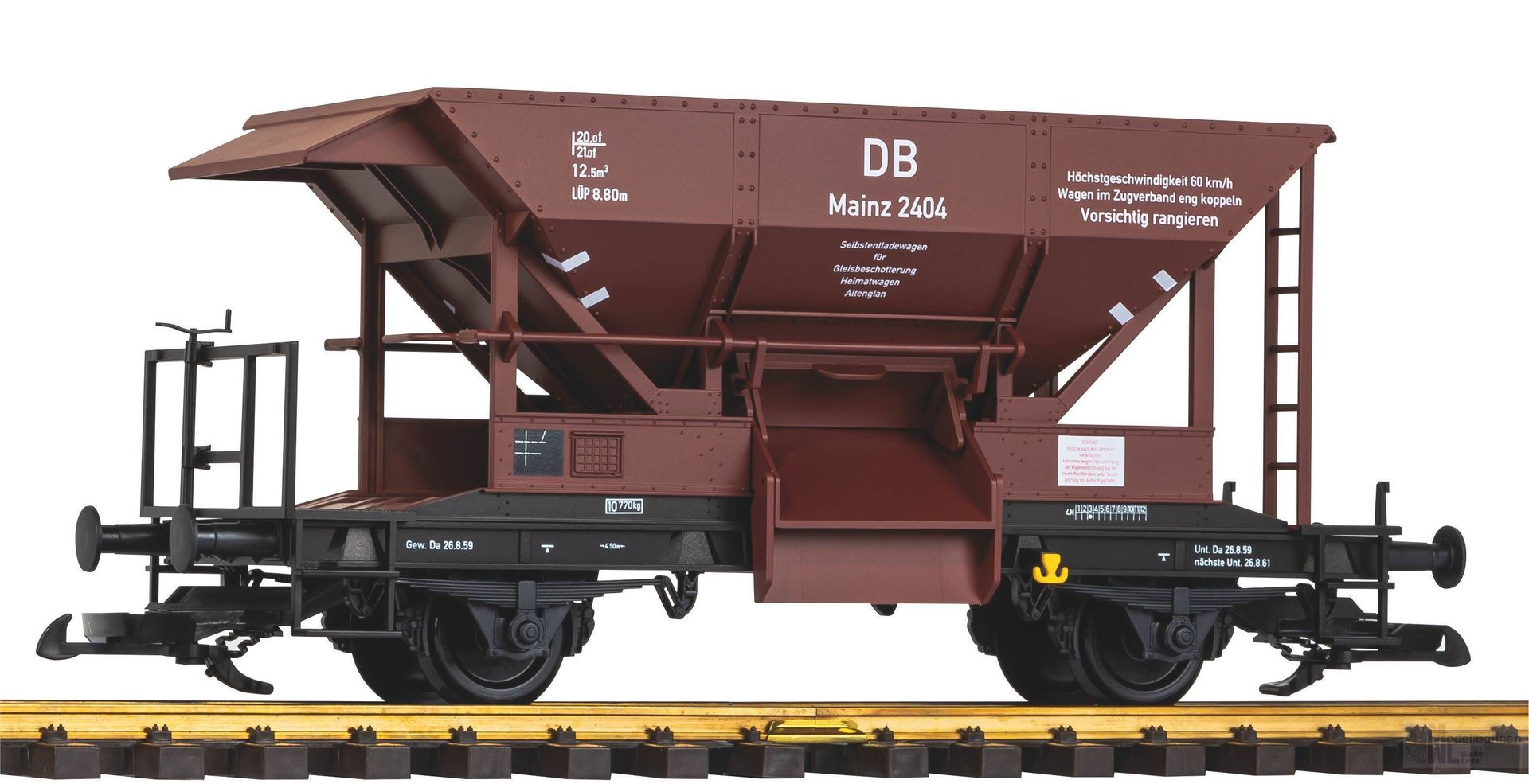 Piko 37851 - Selbstentladewagen DB Ep.III Spur G 1:22,5 Piko 37851 - Selbstentladewagen DB Ep.III Spur G 1:22,5