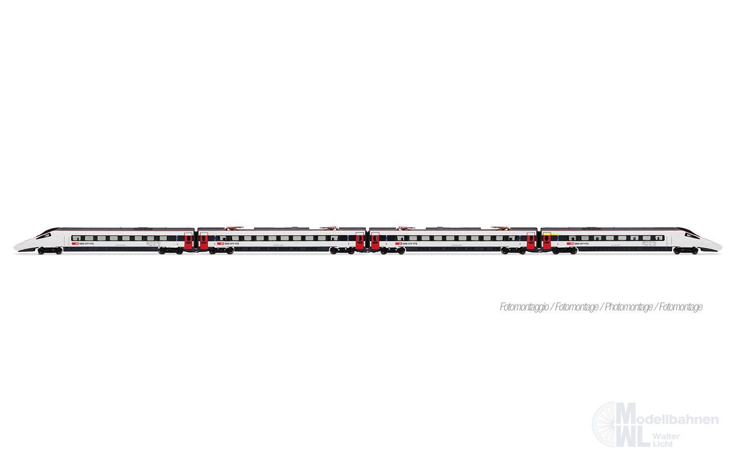 Lima 1683 - Triebzug ETR 610 SBB Ep.VI 4.tlg. H0/GL