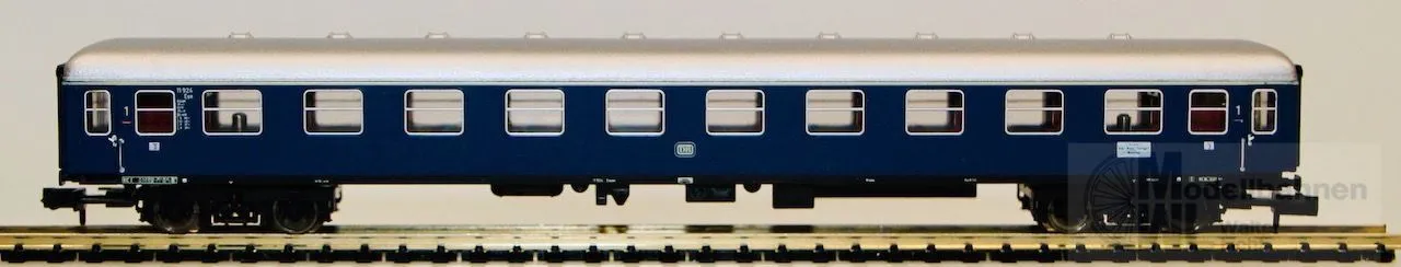 Trix 13370 - MINITRIX - Personenwagen DB Ep.III 1.Kl. A4üm blau N 1:160