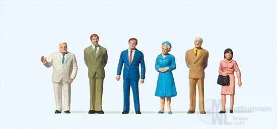 Preiser 14125 - Passanten H0 1:87