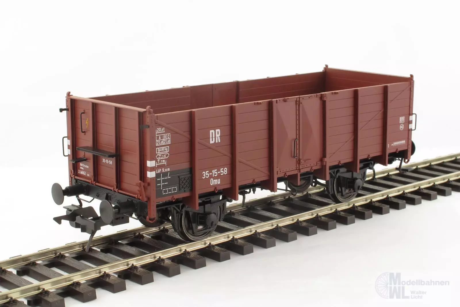 Lenz 42110-19 - Hochbordwagen Om12 DR Ep.III Betr.-Nr. 35-15-58 Spur 0