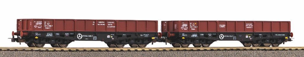 Piko 58261 - Flachwagen Set PKP Ep.IV 401Zb 2.tlg. H0/GL