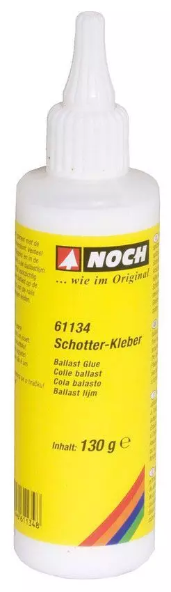 Noch 61134 - Schotter-Kleber 130 g G/1/0/H0/H0m/H0e/TT/N/Z