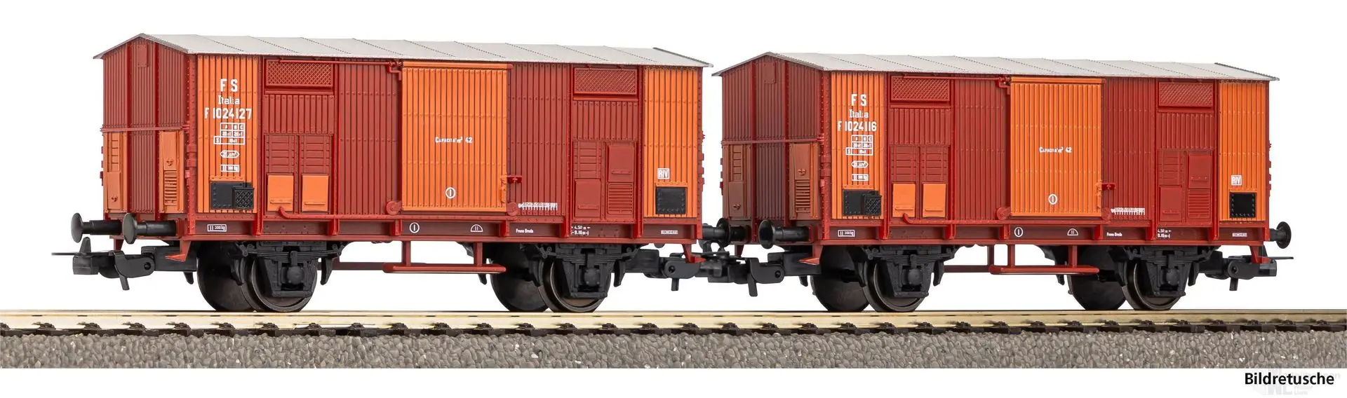 Piko 28328 - Güterwagen Set FS Ep.III 2.tlg. H0/GL