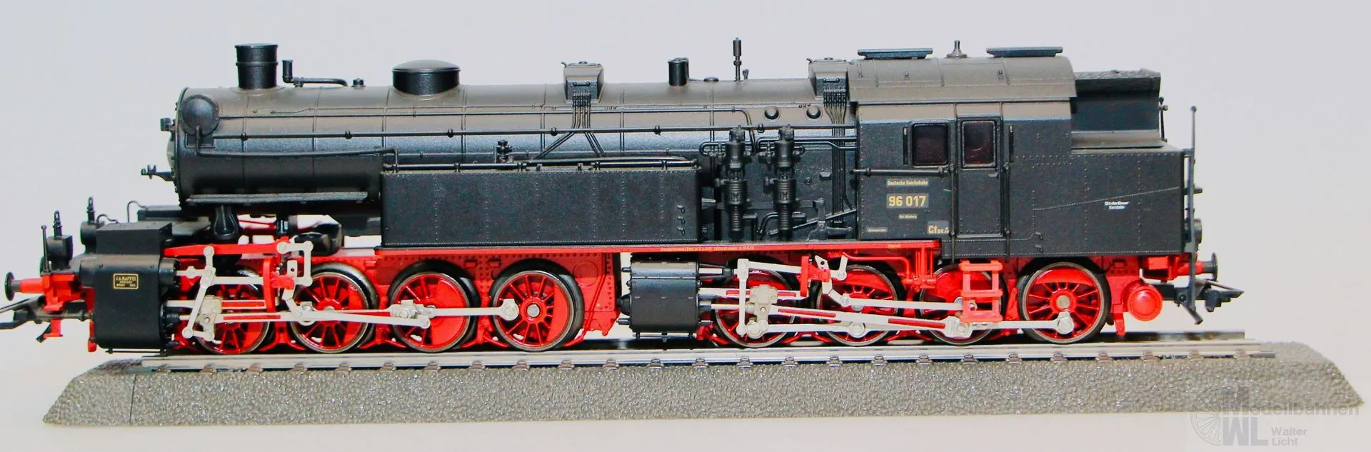 Märklin 3796 - MÄRKLIN - Dampflok BR 96 017 DRG Ep.II H0/WS Digital