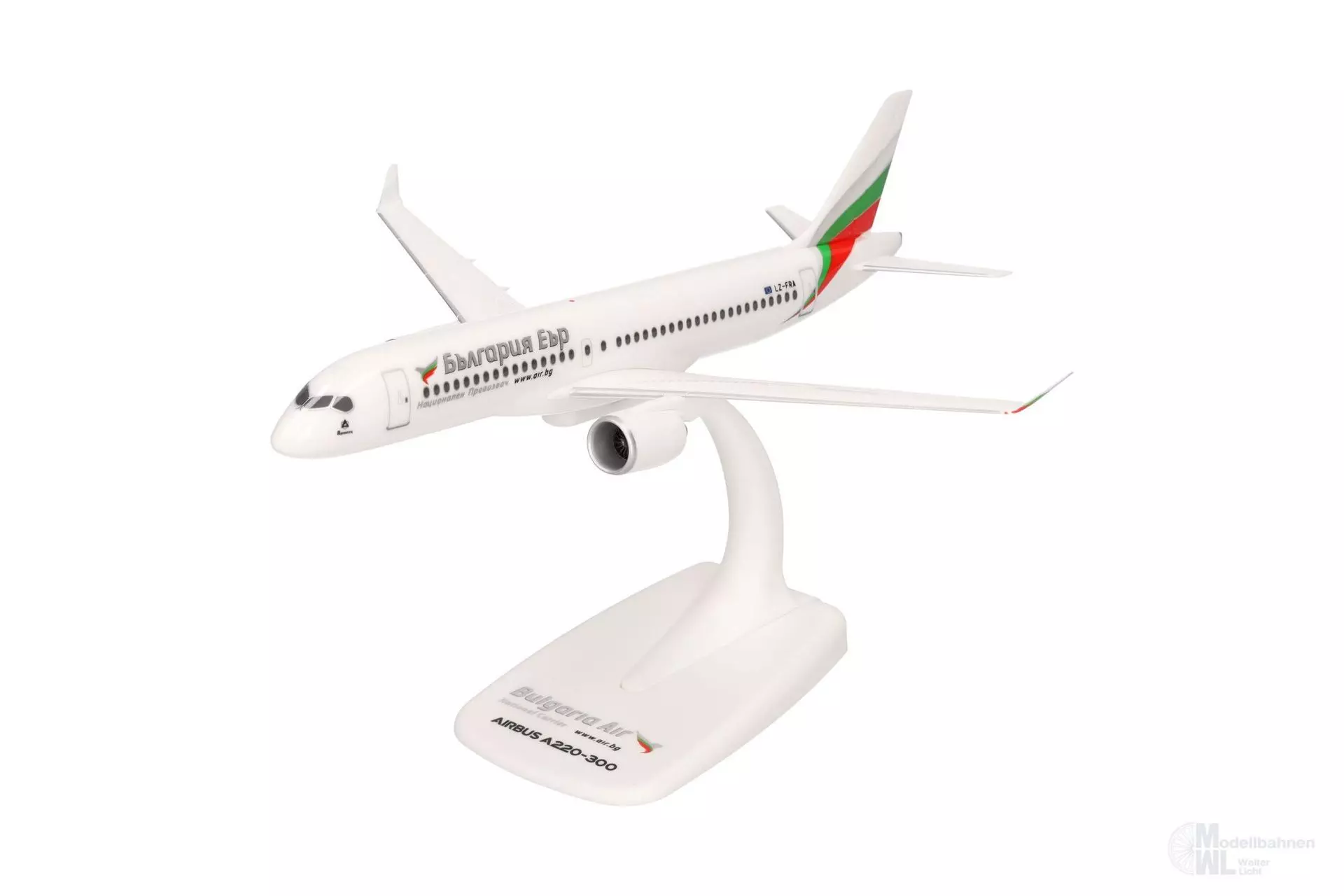 Herpa 613811-001 - Airbus A220-300 Bulgaria Air 1:200