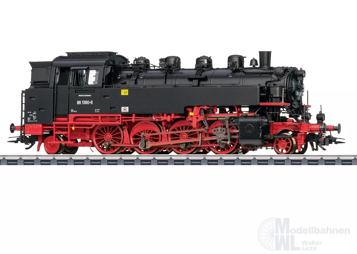 Märklin 37087 - Dampflok BR 86.0-8 DR Ep.IV H0/WS