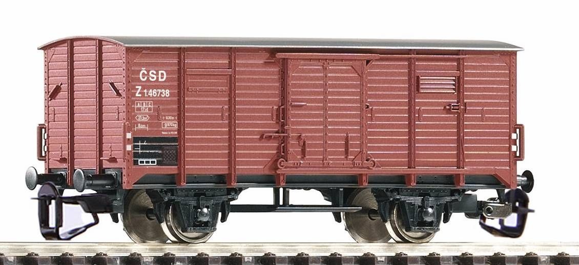 Piko 47764 - Güterwagen gedeckt CSD Ep.III ohne Bremserhaus TT 1:120 Piko 47764 - Güterwagen gedeckt CSD Ep.III ohne Bremserhaus TT 1:120