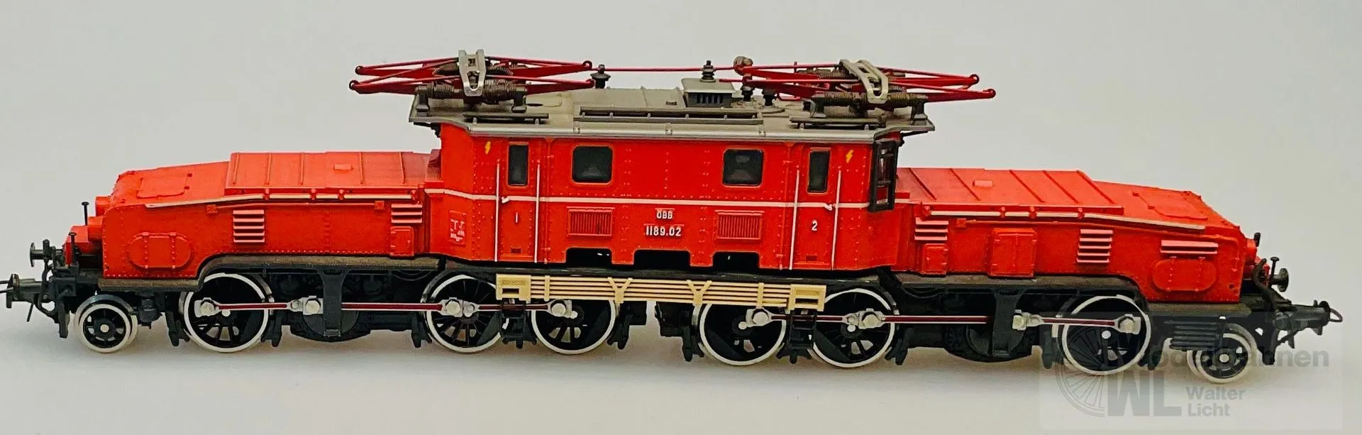 Roco 4149B - Roco - E-Lok BR 1189.02 ÖBB Krokodil blutorange H0/GL