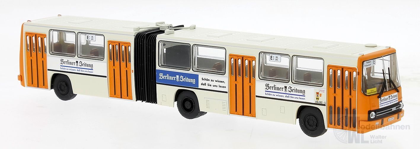 Brekina 59729 - Ikarus 280 Berliner ZeitungBVG H0 1:87 Brekina 59729 - Ikarus 280 Berliner ZeitungBVG H0 1:87