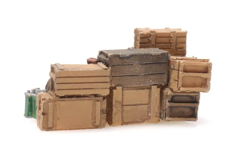 ARTITEC b.v. 487.801.76 - Kleinlastwagen Ladegut: Stadt (25mm x 14mm) H0 1:87