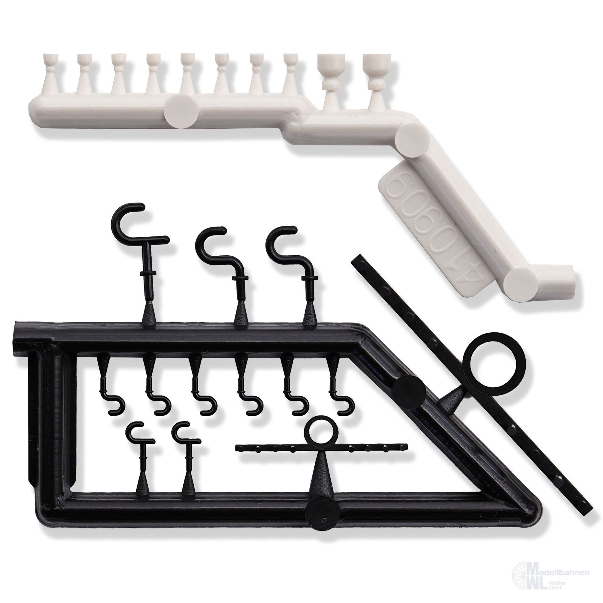 Busch 7747 - M-Set: Hausanschluss H0 1:87 / TT 1:120