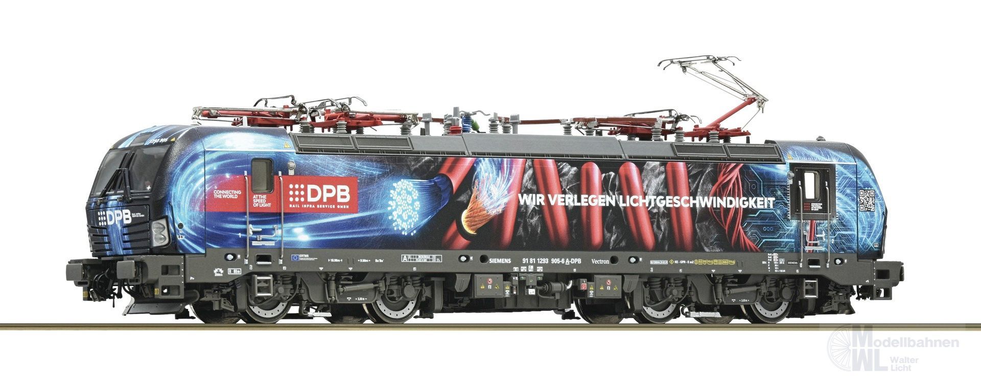 Roco 7520104 - E-Lok BR 1293 905-6 DPB Ep.VI H0/WS Sound