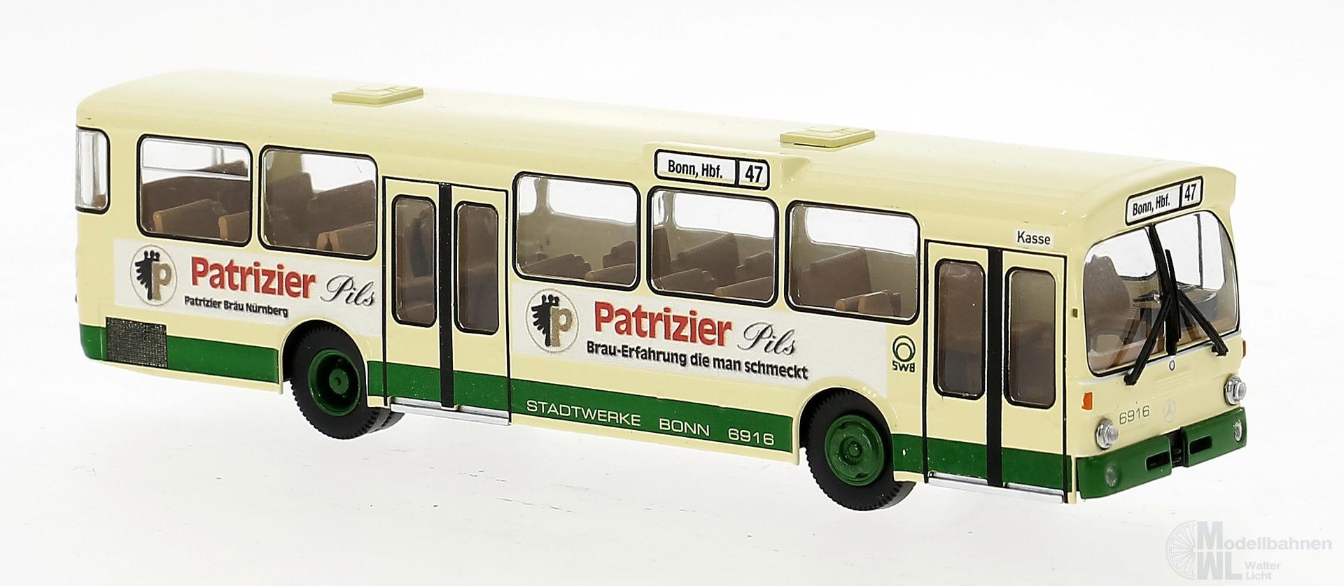Brekina 50806 - Mercedes-Benz O 305 Leffers Bonn H0 1:87