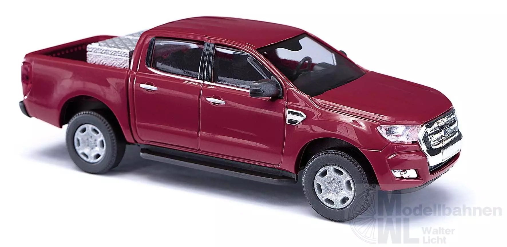 Busch 52843 - Ford Ranger mit Alukiste H0 1:87