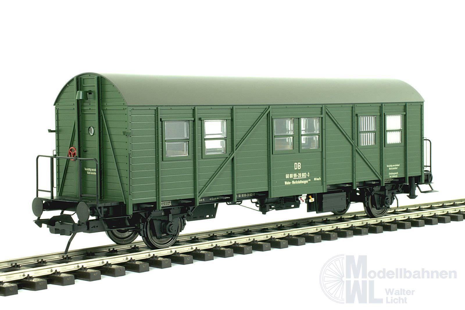 Lenz 41140-06 - Bauzugwagen MCi DB Ep.IV RAL6020 Spur 0