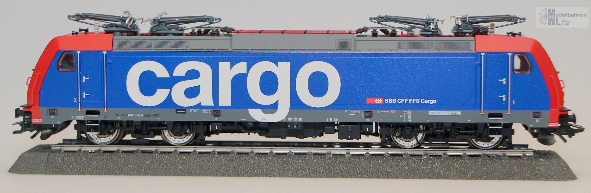 Märklin 37446 - MÄRKLIN - E-Lok Serie 482 SBB Ep.VI H0/WS Sound mfx