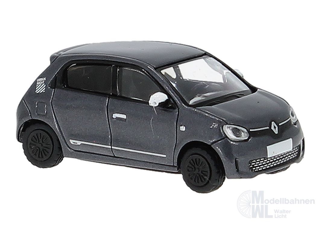 PCX-Models 870369 - Renault Twingo III metallic-dunkelgrau 2019 H0 1:87