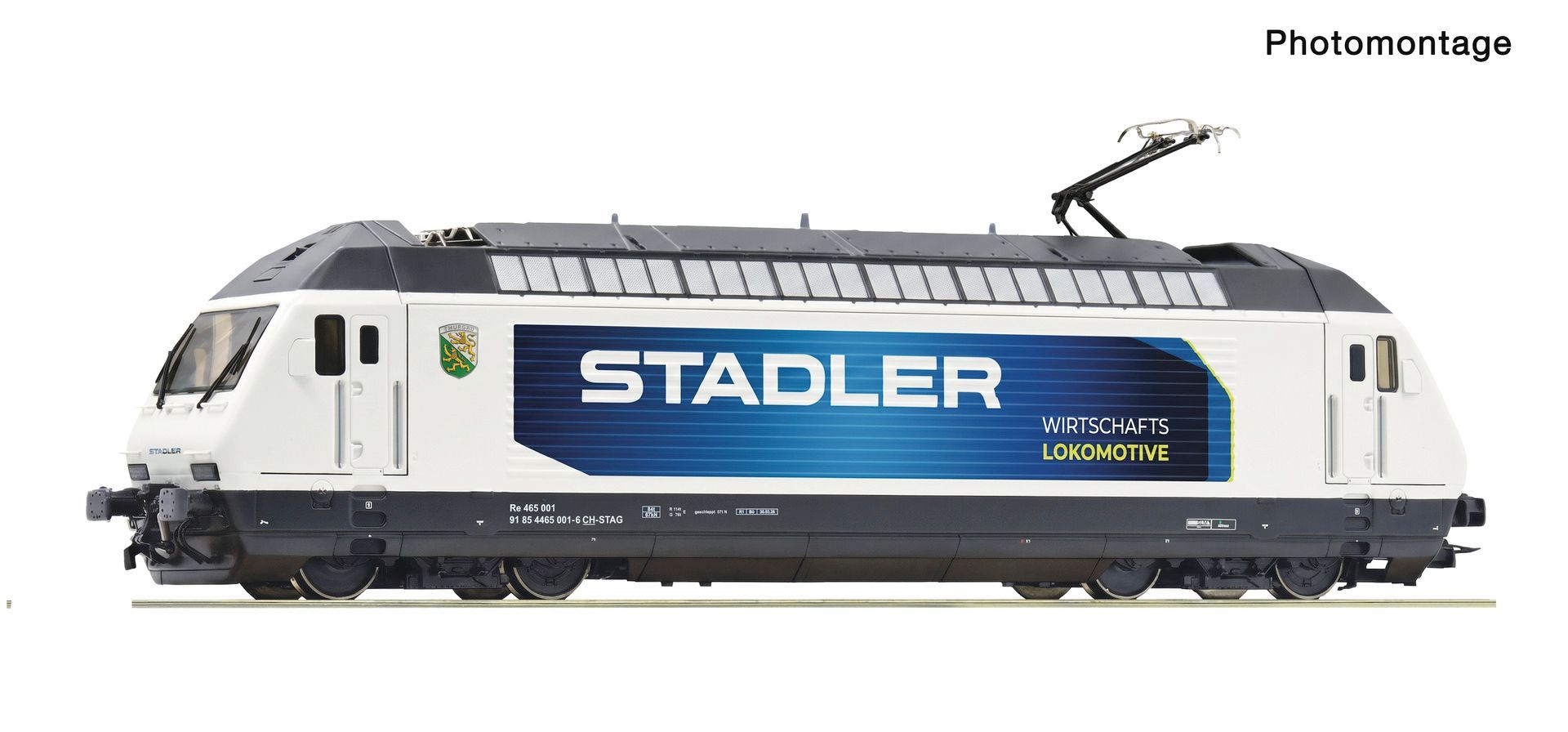 Roco 7520270 - E-Lok Re 465 011.5 Stadler Rail Ep.VI H0/WS SOUND