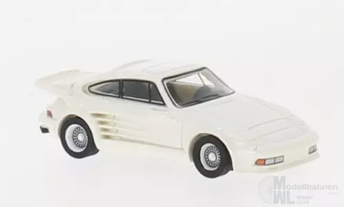 BoS-Models 87656 - Porsche 911 Turbo Gemballa Avalanche weiss 1986 1:87