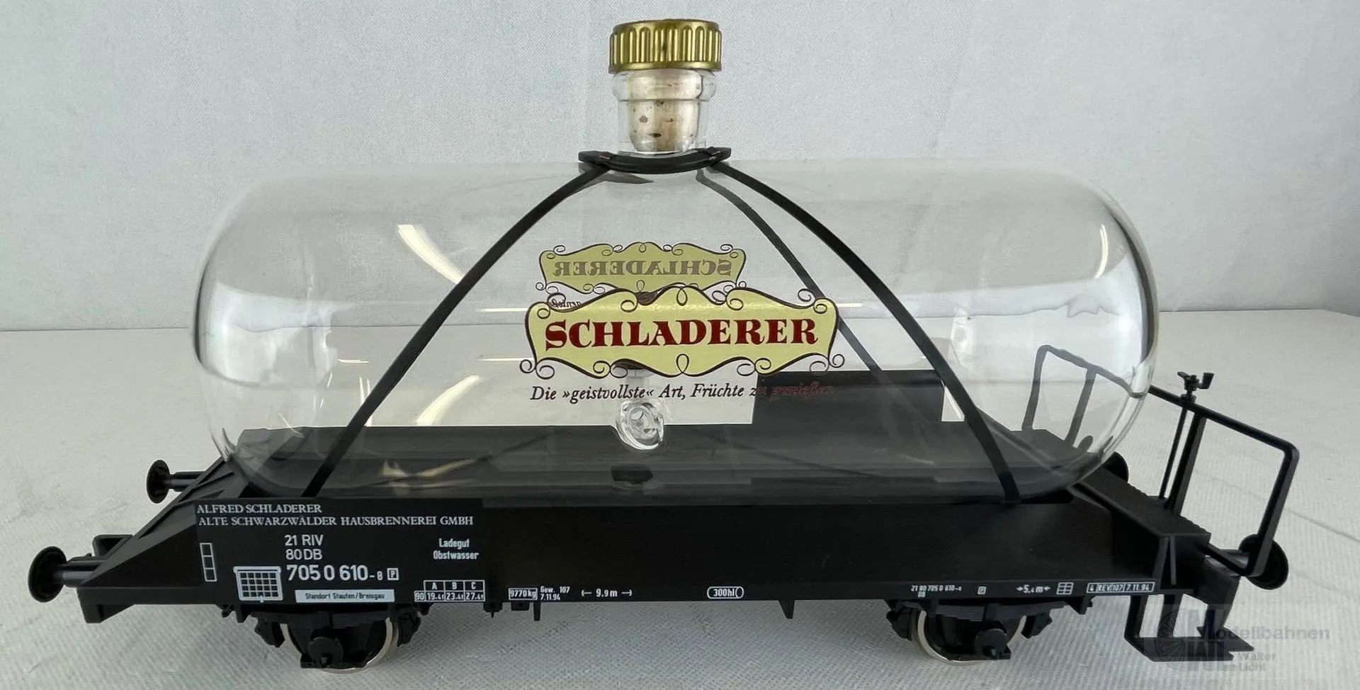 Märklin 5428 - MÄRKLIN - Glaskesselwagen DB Ep.IV Schladerer Spur 1