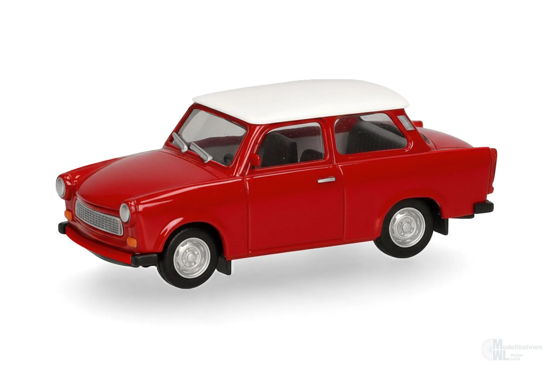 Herpa 020763-008 - Trabant 601 Limousine rot weiß H0 1:87