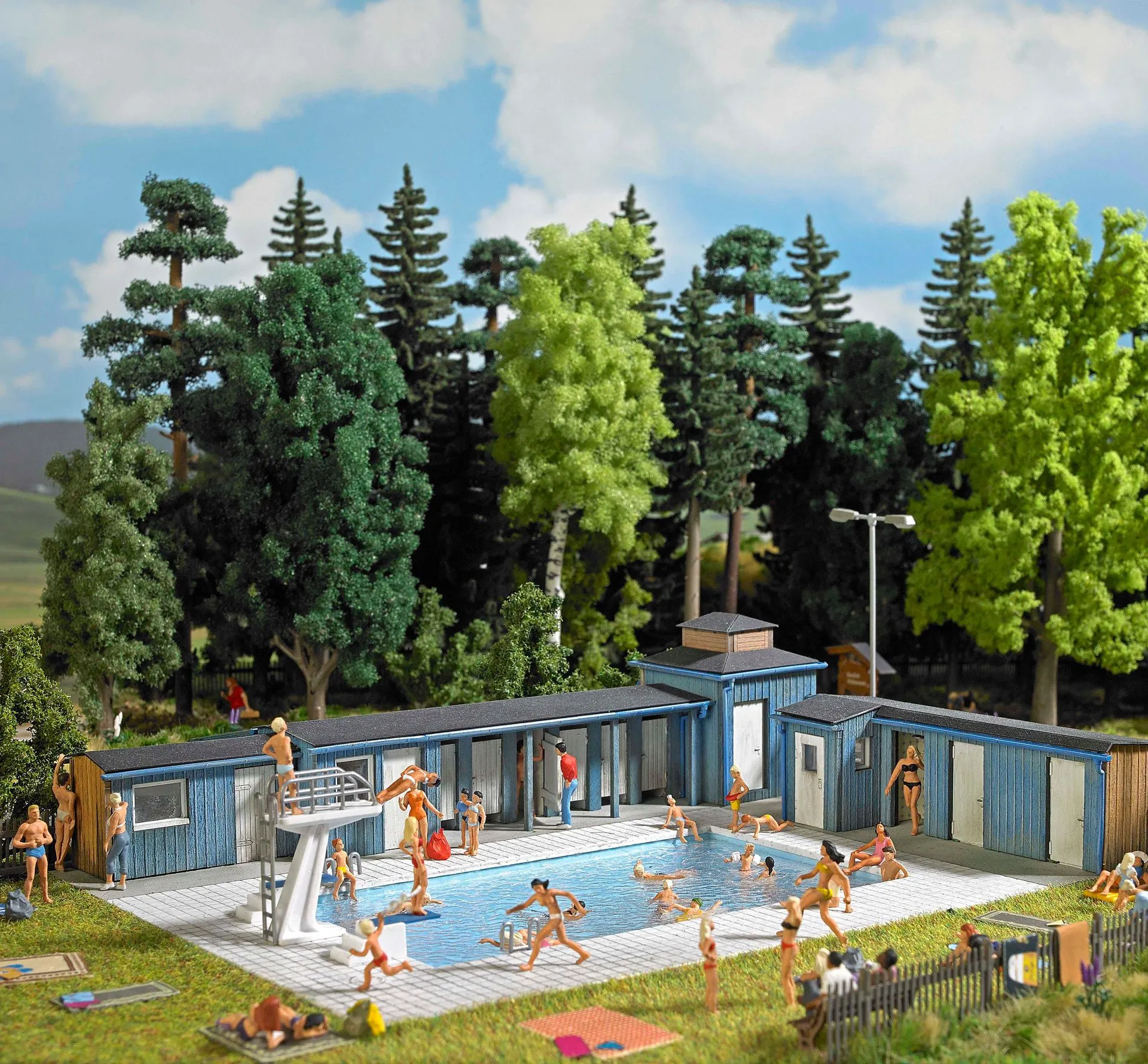 Busch 1433 - Freibad H0 1:87