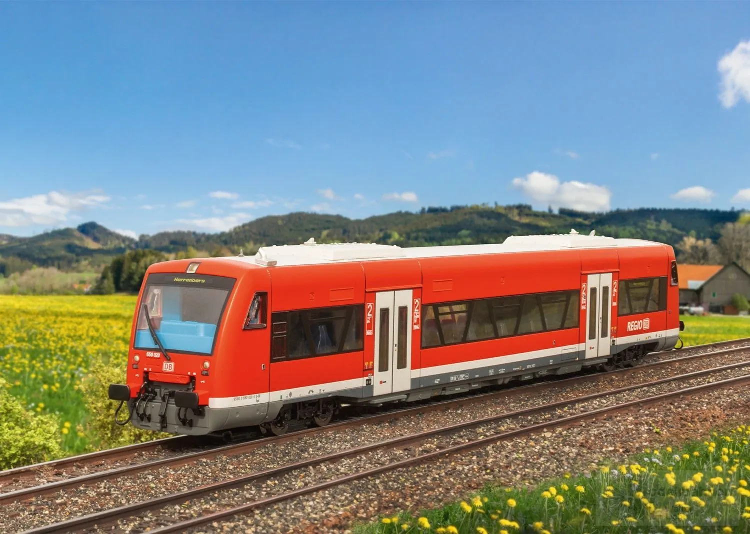 Märklin 36965 - Dieseltriebwagen BR 650 DB Ep.VI H0/WS Sound