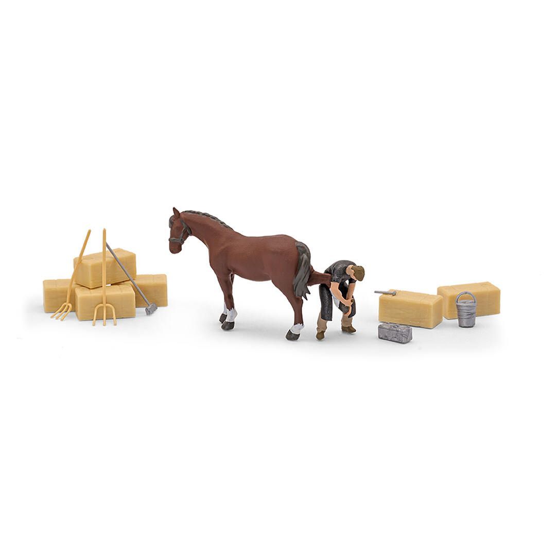 Busch 79857 - A-Set: Hufschmied H0 1:87 Busch 79857 - A-Set: Hufschmied H0 1:87