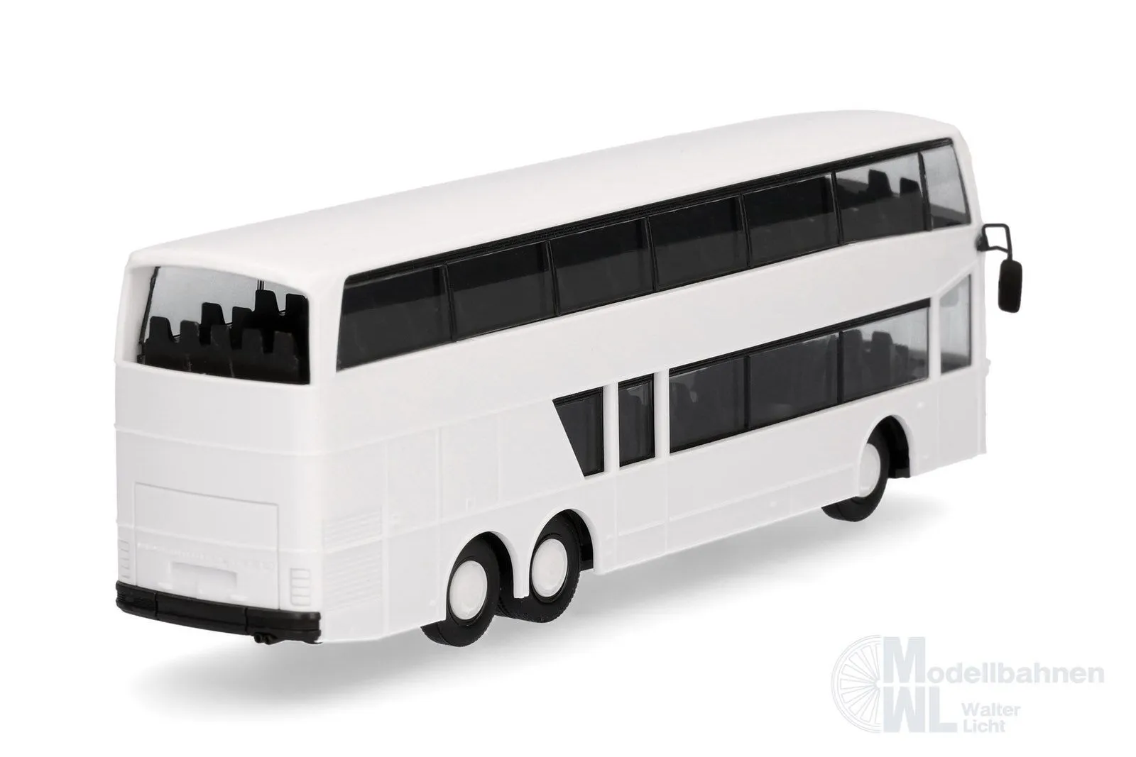 Herpa 014335 - MiKi Setra 228 DT weiß 1 Stück H0 1:87