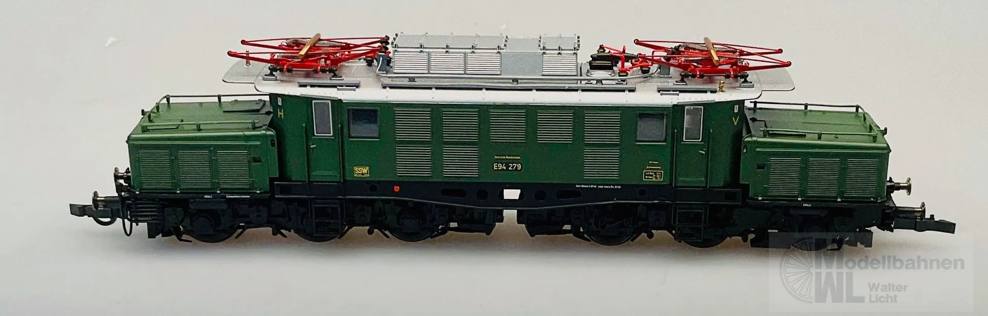 Roco 43712 - Roco - E-Lok E94 279 DB Ep.III grün Museumslok H0/GL