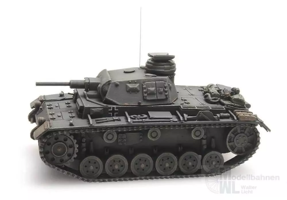 ARTITEC b.v. 387305 - WM Pzkw III Ausf. F grau H0 1:87