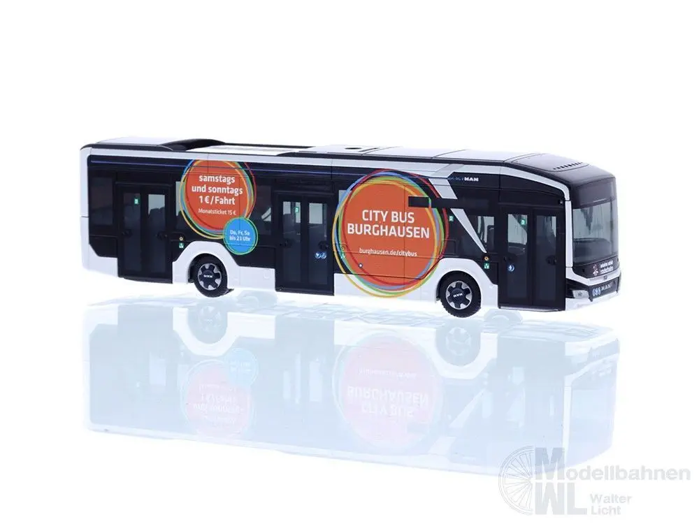 Rietze 76364 - MAN Lion´s City 12 E Citybus Burghausen H0 1:87