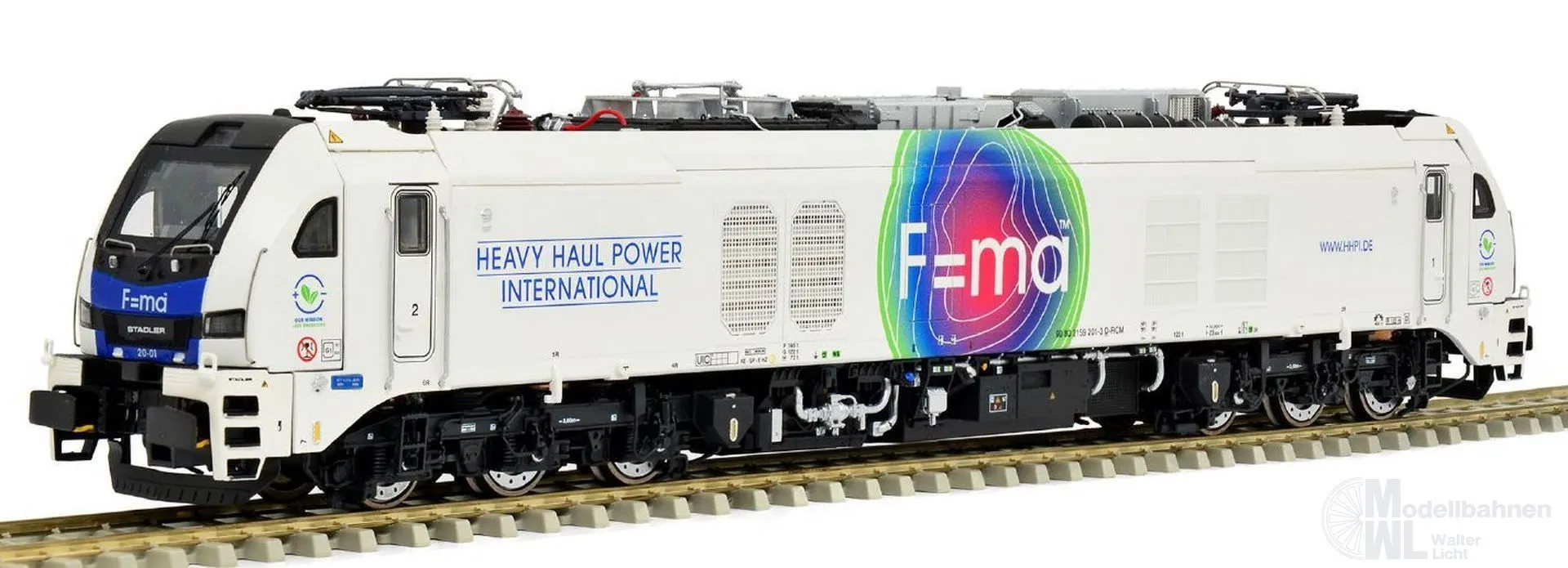 Sudexpress S1592010 - Zweikraftlok BR 159 201-3 EuroDual F=ma Ep.VI H0/GL Sound