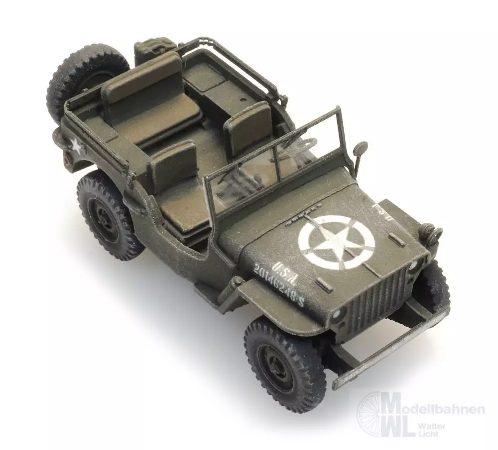 ARTITEC b.v. 1720032 - US Willys Jeep 1:72 BAUSATZ