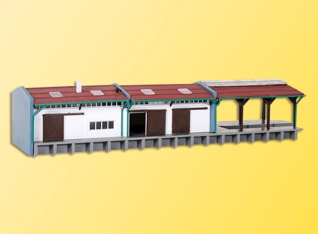 Kibri 37809 - Güterschuppen N 1:160