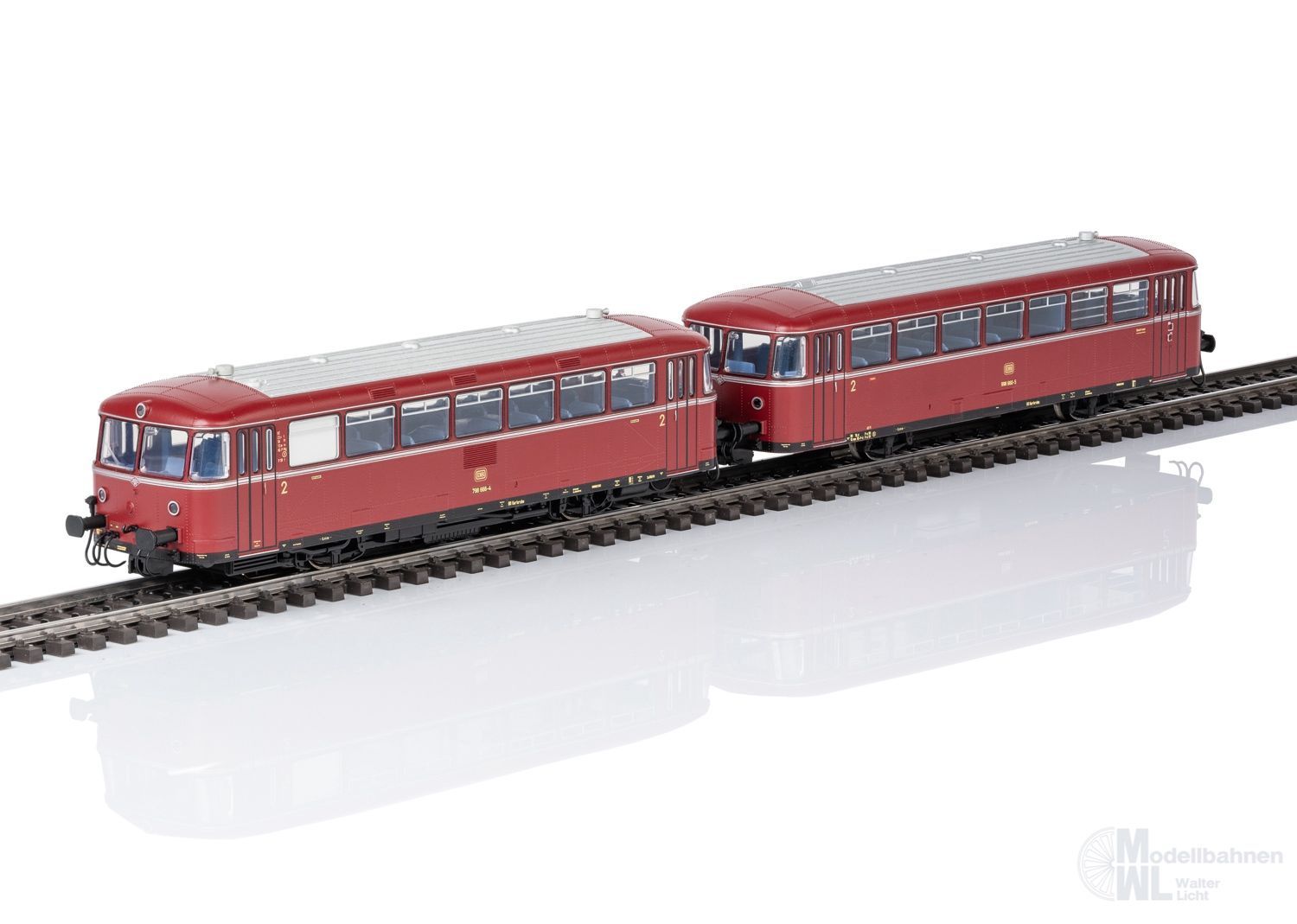 Märklin 38980 - Schienenbus BR 798 DB Ep.IV 2.tlg. H0/WS Sound