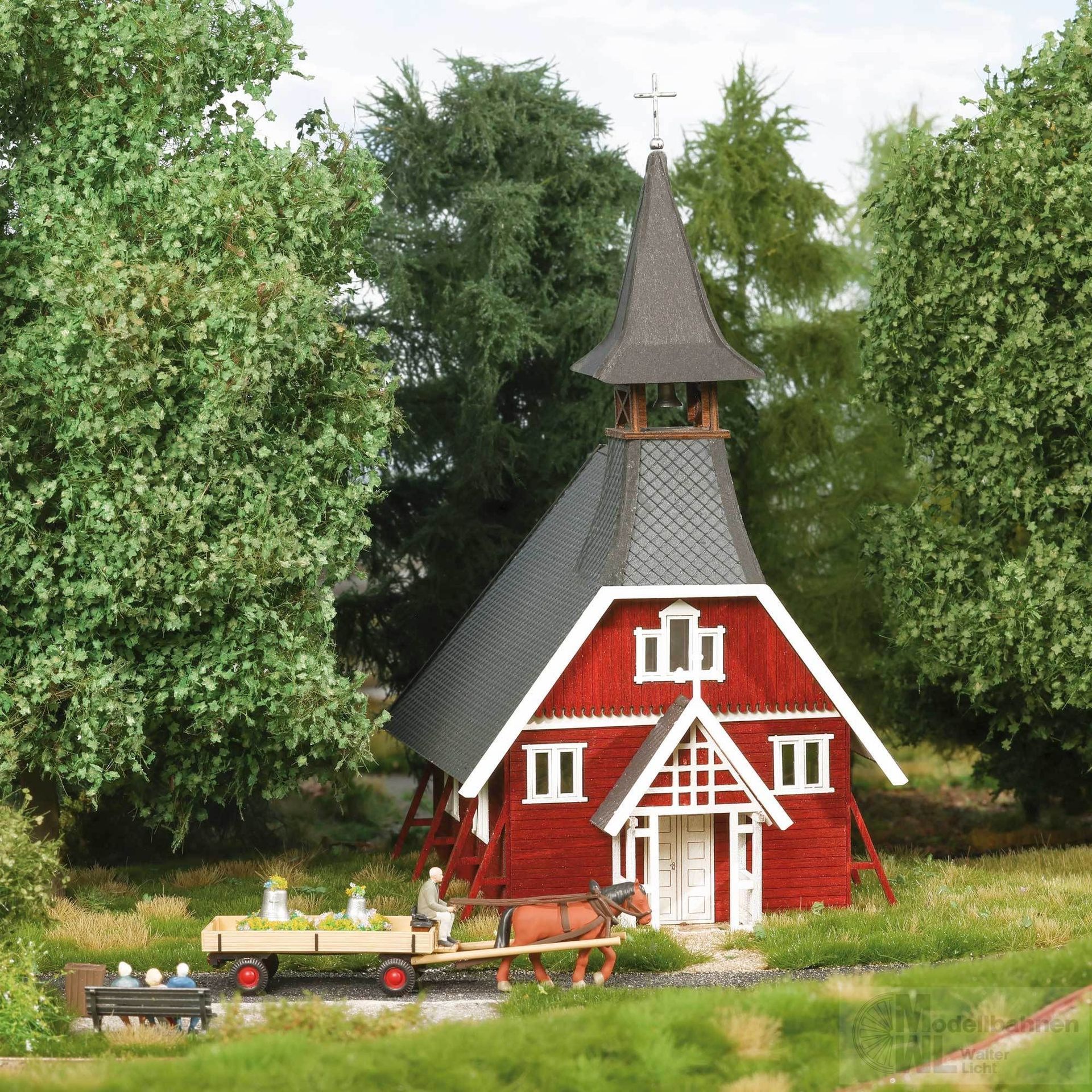 Busch 1719 - Glockenweihe H0 1:87