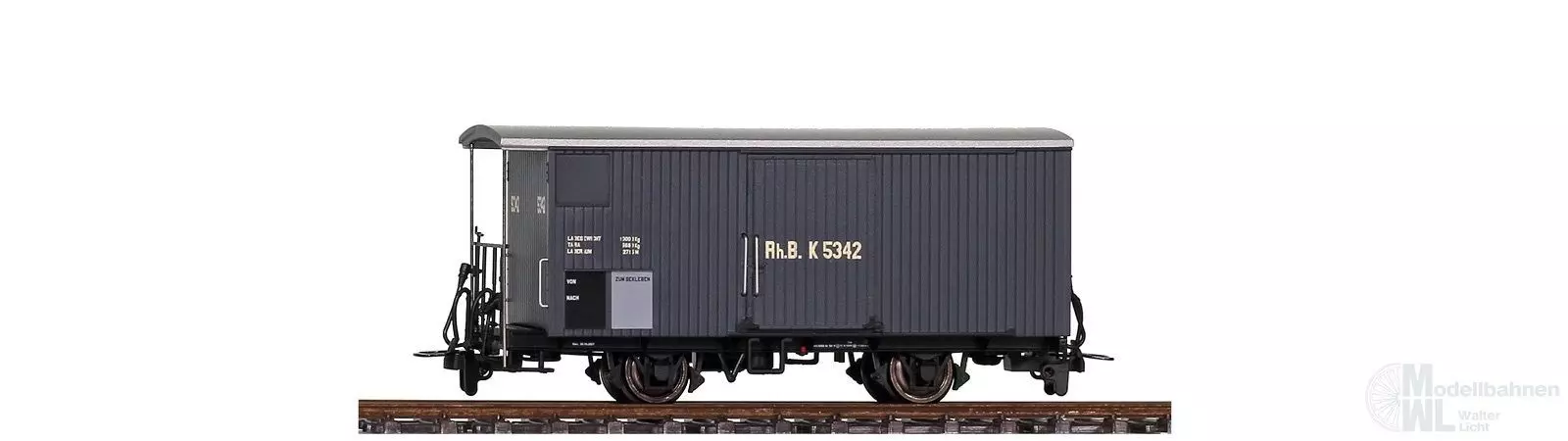 Bemo 2294142 - Nostalgie-Güterwagen RhB Ep.VI K 5342 WN9856 H0m