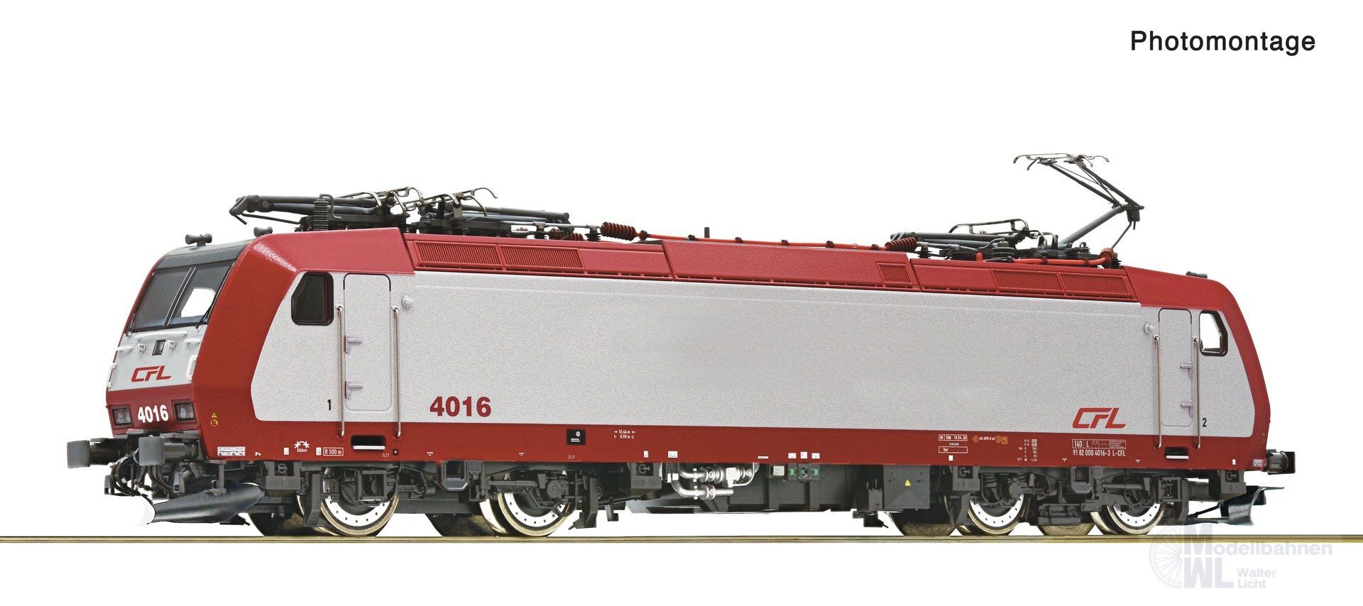 Roco 7510141 - E-Lok BR 4016 CFL Ep.VI H0/GL Sound Roco 7510141 - E-Lok BR 4016 CFL Ep.VI H0/GL Sound