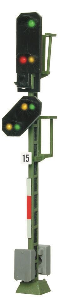 Viessmann 4015 - Licht Einfahrsignal mit Vorsignal H0 1:87